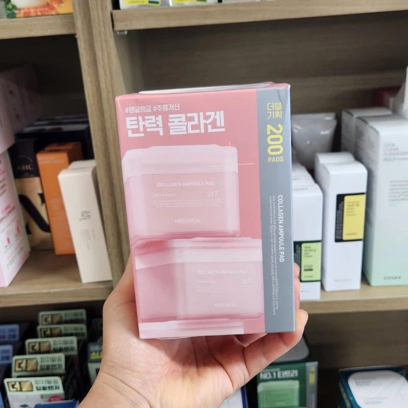 OLIVE YOUNG Daily Treatment Toner Pad Collagen Ampoule Pad