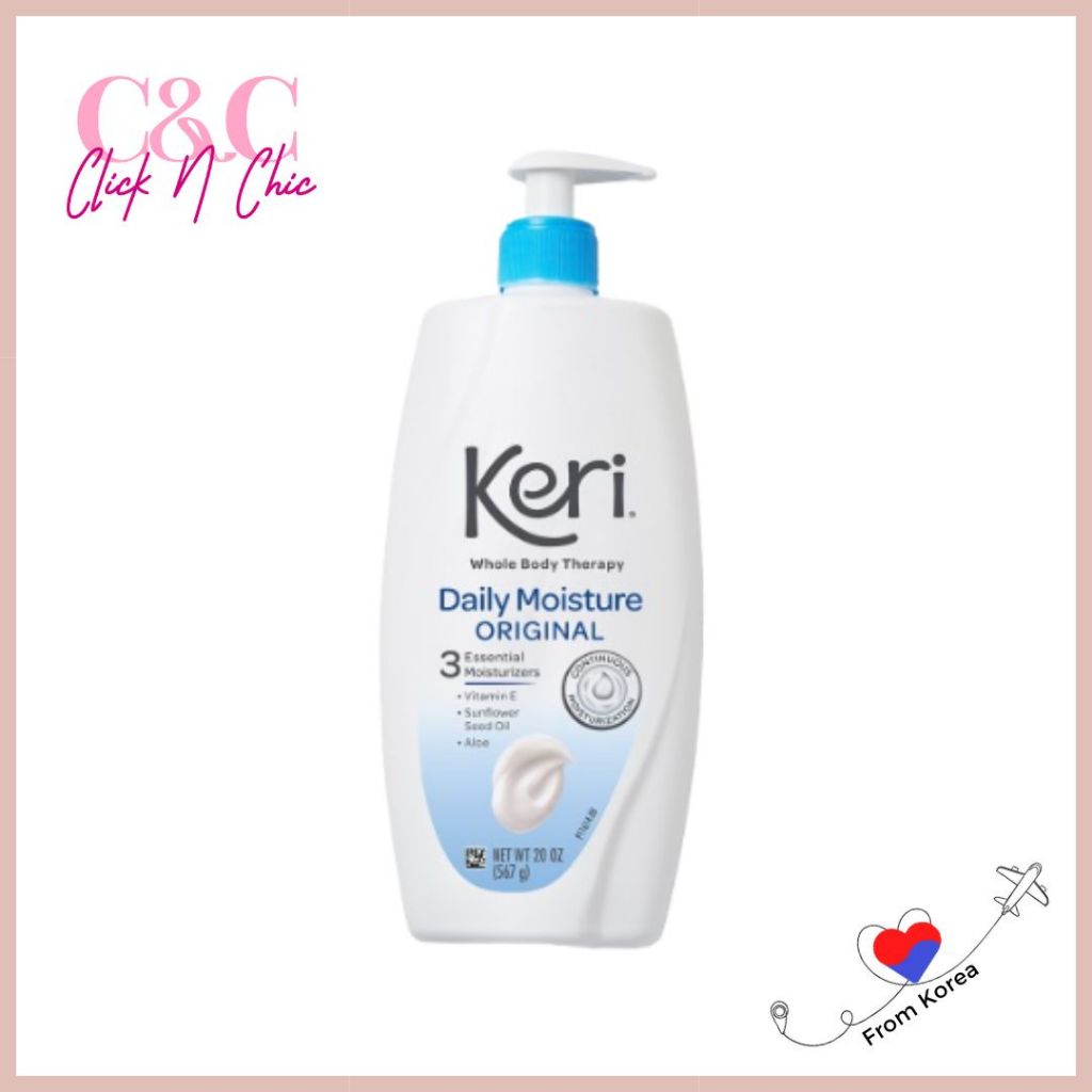 Keri Original Daily Moisture Body Lotion 567g 20 OZ