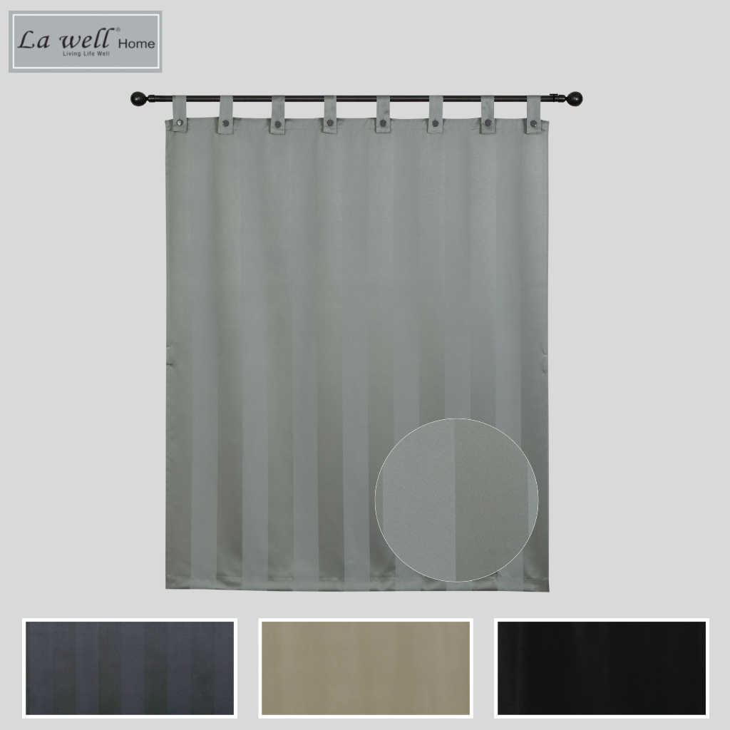 [SG] Lawell Home Black Out Curtain Made (1 PC PER PACKET) 135Wx170H HDB Condo Landed Blackout