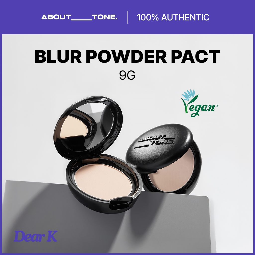 [ABOUT TONE] Blur Powder Pact 6 สี