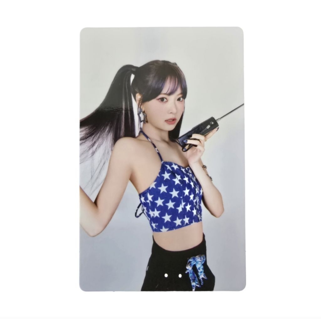 LE SSERAFIM - FEARNADA 2024 ( 01 - Hong Eunchae) การ์ดรูปถ่ายขนาดเล็ก