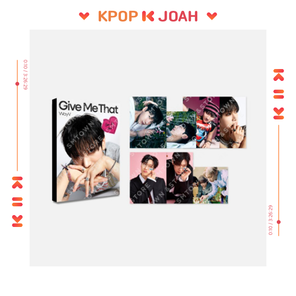 (POSTCARD SET) WayV [GIVE ME THAT] OFFICIAL MD (4th Sep.2024)