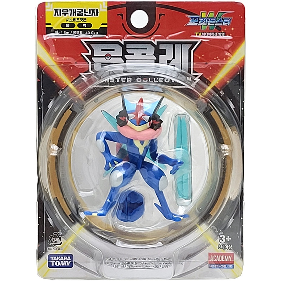 Takaratomy Pokémon Moncolle ESP Ash-Greninja - แอ็คชั่นฟิกเกอร์แบบไดนามิกสําหรับ