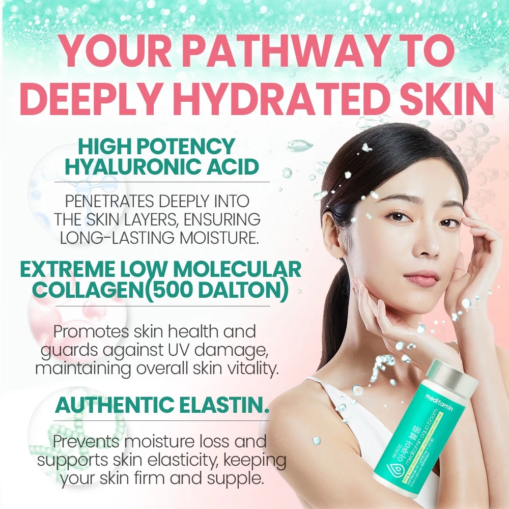 Meditamin AquaBloom Hyaluronic Acid คอลลาเจน NAG 28 วัน thumbnail 3