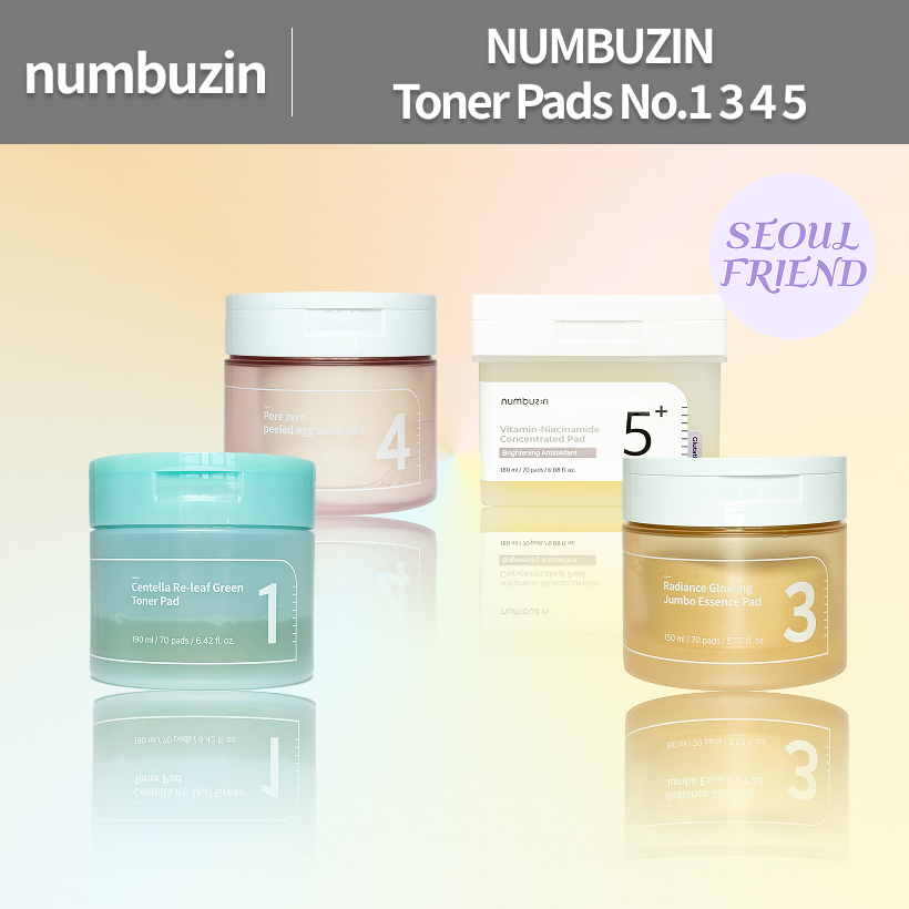 Numbuzin Toner Pads No.1 3 4 5