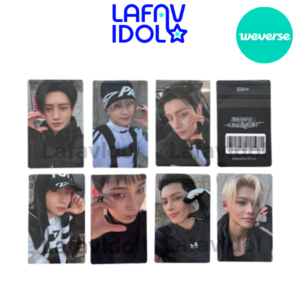 [ENHYPEN] DESIRE : UNLEASH YouTube B Photocard POB Photocard