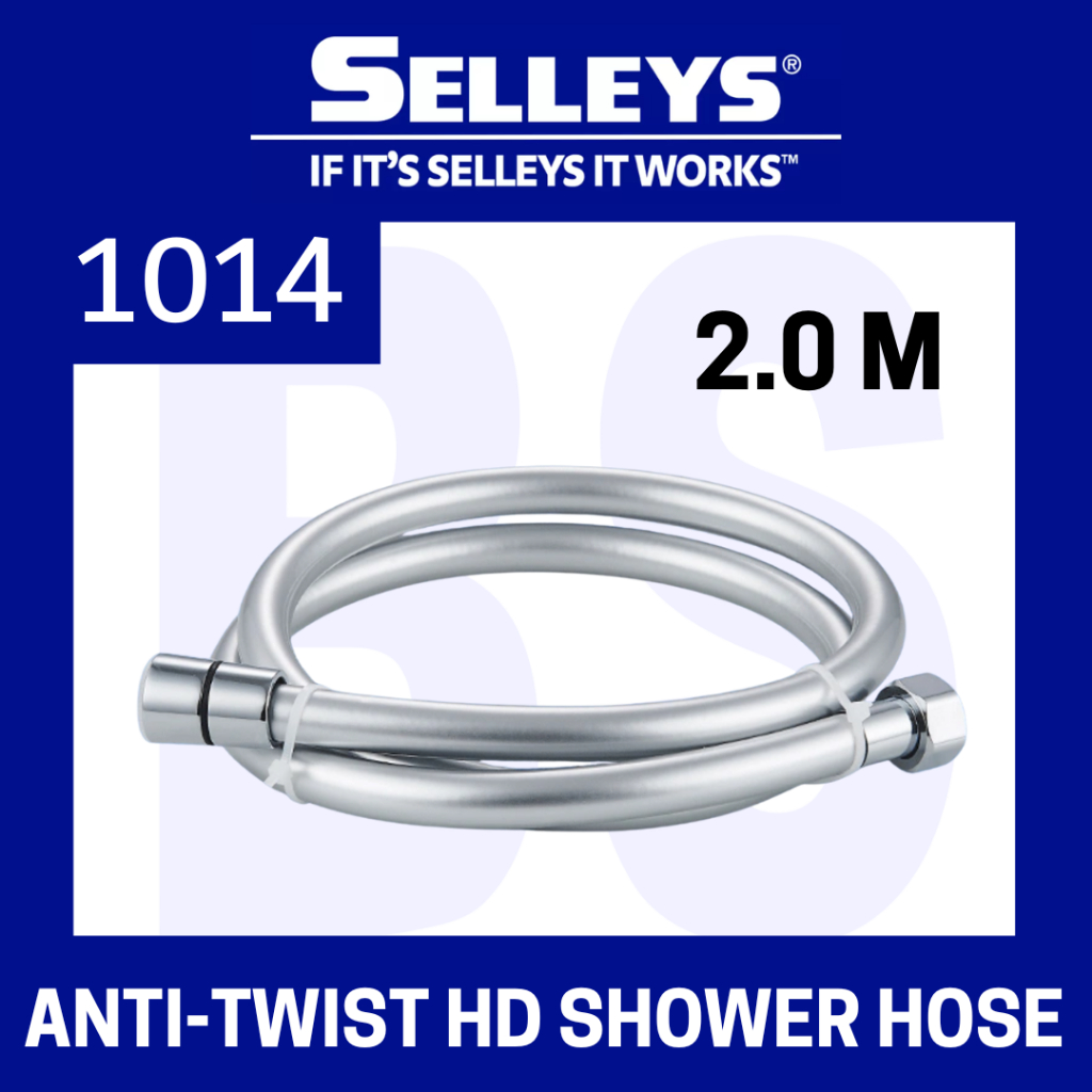 SELLEYS 1014 สายฝักบัว HD ป้องกันการบิด 2.0M