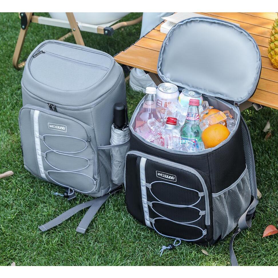 32L Cooler Backpack 35 Can Backpack Cooler Leakproof Insulated Soft Cooler Bag,Camping Cooler,Beach 