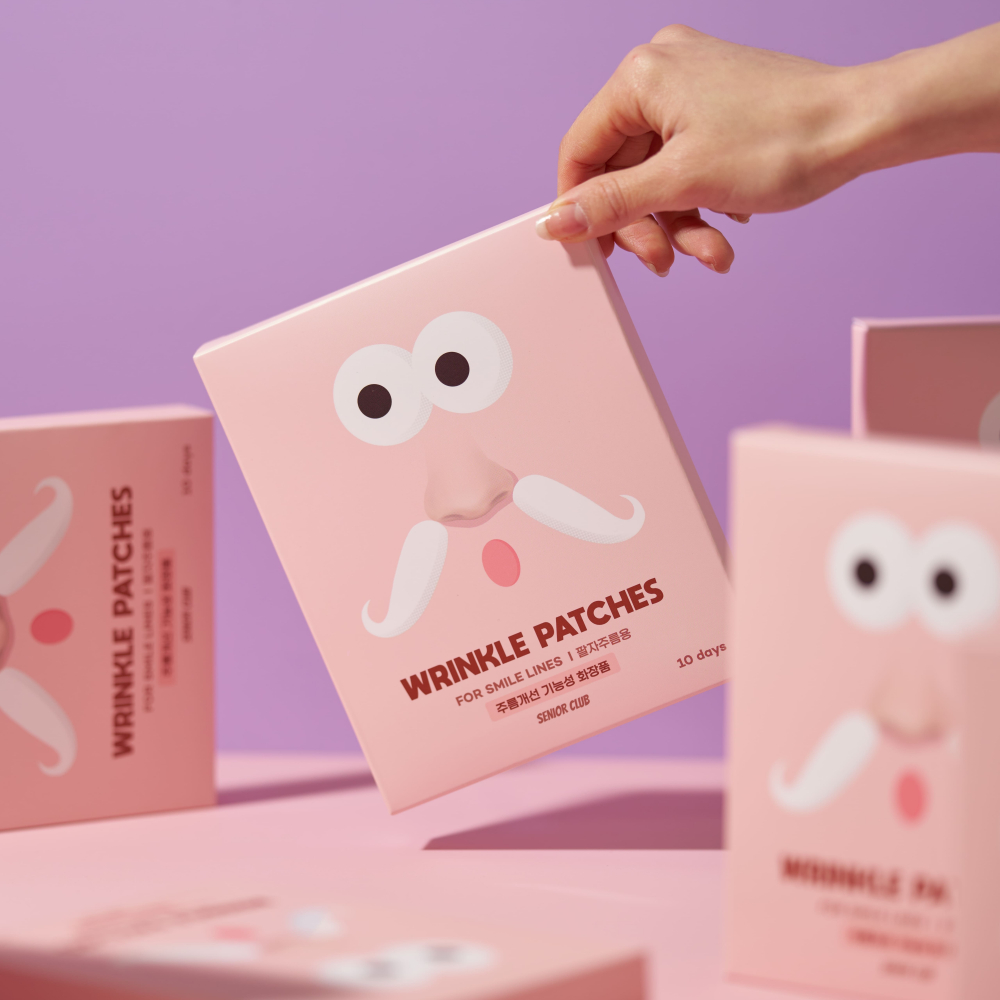 [1 กล่อง x 20 คู่] PIRA Made In Korea Amazing Retinol Nasolabial Fold Patch for Wrinkle Care 20 Days of Use