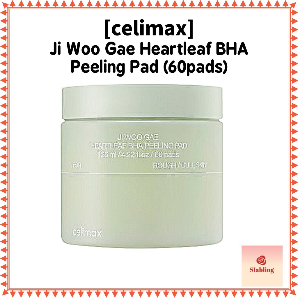 [celimax] Ji Woo Gae Heartleaf BHA Peeling Pad (60pads) 125ml