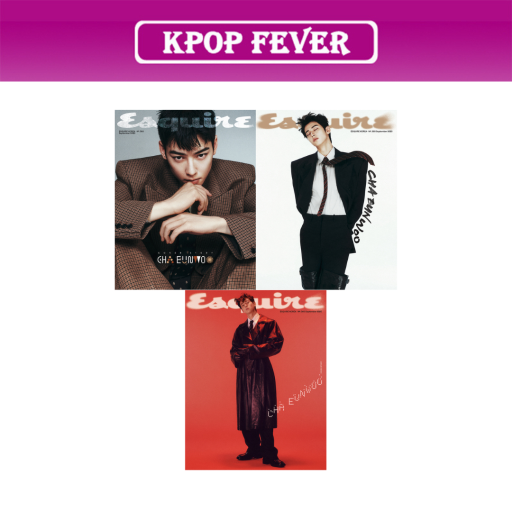 CHA EUN WOO ESQUIRE 2025.09 Magazine