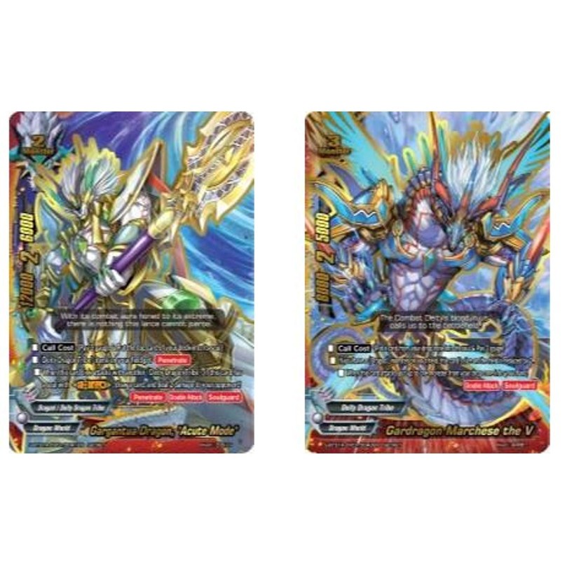 English Buddyfight Gargantua Dragon,"Acute Mode S-BT01A-CP01/0041EN /Gardragon Marchese the V S-BT01