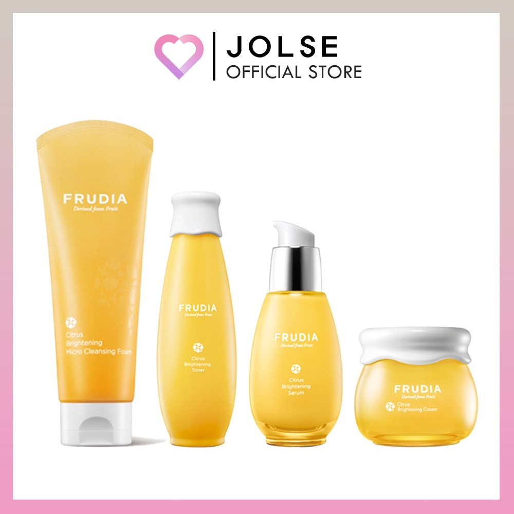 [FRUDIA Citrus Brightening] Tpner / เซรั่ม / ครีม / คลีนซิ่งโฟม