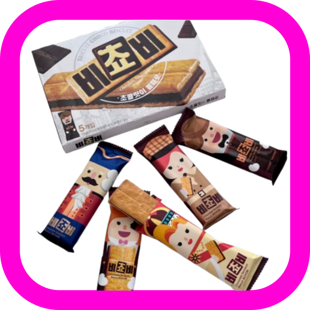 [ORION] Bichobi 125g / Chocolate Biscuit / Chocolate Sandwich Biscuit