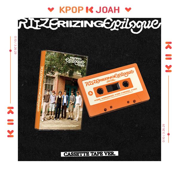 (CASSETTE TAPE Ver.) RIIZE [RIIZING : Epilogue] 1st MINI Album (20th Sep.2024)