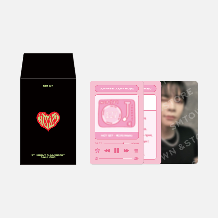 [PRE-ORDER] NCT 127 9TH ANNIVERSARY LUCKY CARD SET