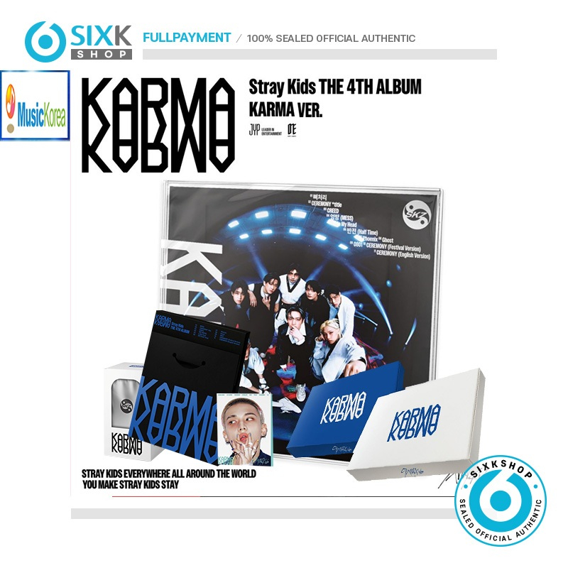 ( SELECT MUSIC KOREA POB ) STRAY KIDS 4th Album KARMA