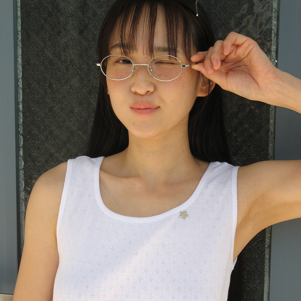 [RONRON] Eyelet Balloon Sleeveless / 3colors — صورة 4