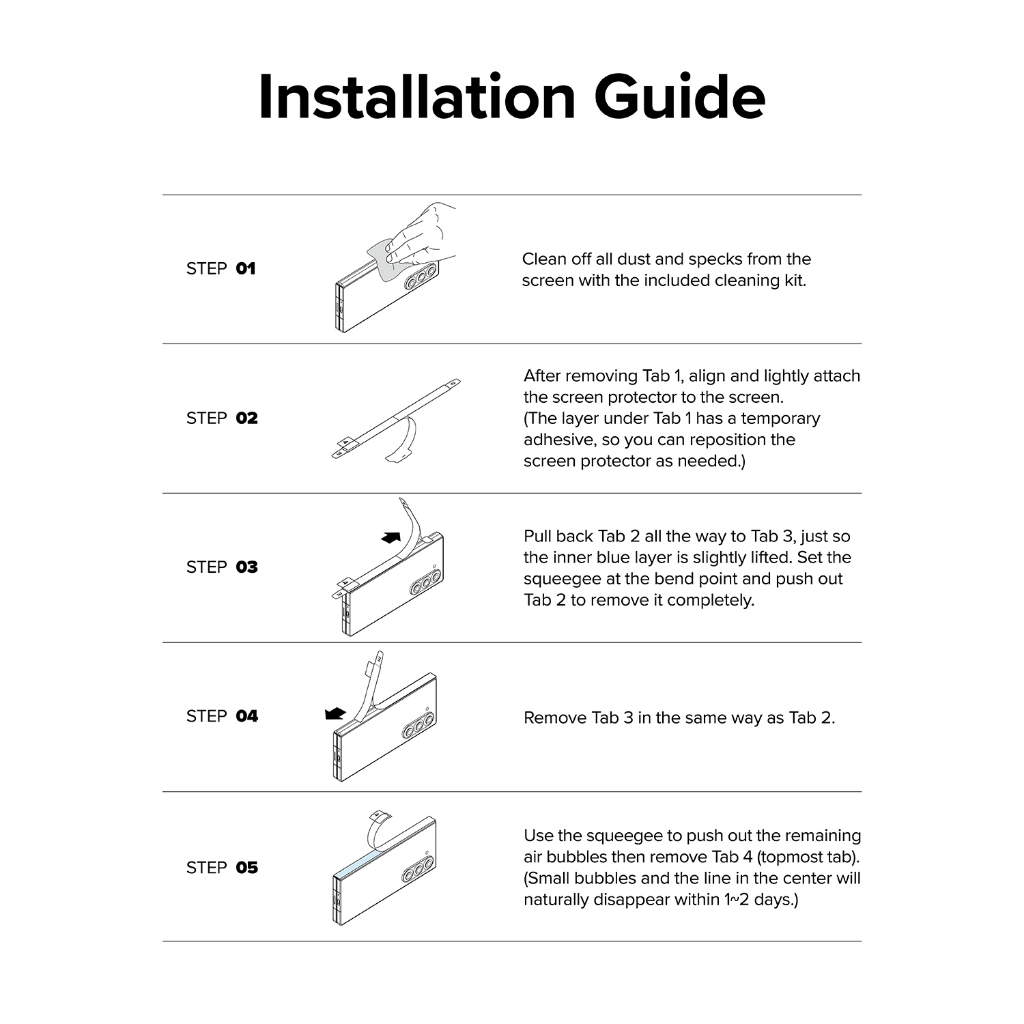 Ringke Hinge Dual Easy Film สําหรับ Galaxy Z Fold 6 5 4 ตัวป้องกันฝาครอบบานพับแบบยืดหยุ่นใส ราคา ถูกที่สุด ดีลบีเคเค แกลเลอรีภาพที่ 8
