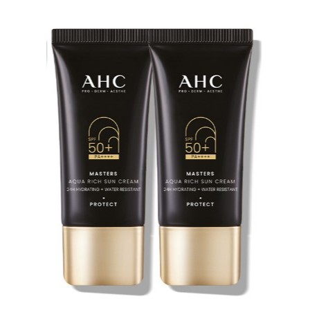 Ahc Masters Aqua Rich Sunscreen Duo Set (30ml + 30ml)