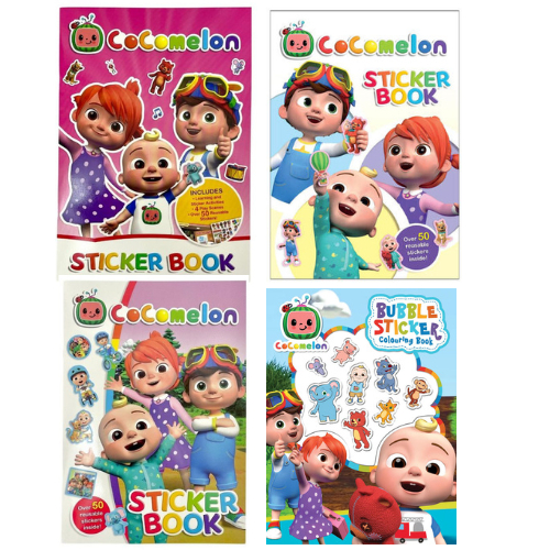 Cocomelon : Sticker/Sticker Character/Sticker กิจกรรม/Bubble Sticker Book (Alligator)