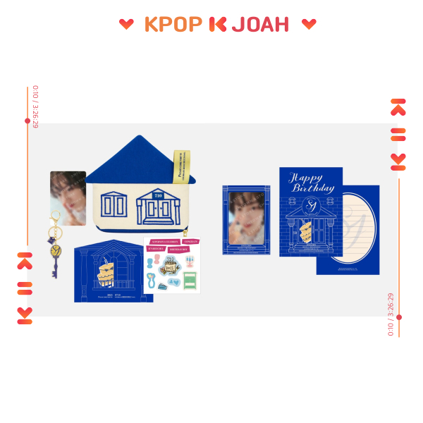 (POUCH PACK / PARTY CARD) HEECHUL (SUPER JUNIOR) - 2025 ARTIST BIRTHDAY MD (25th Aug.2025)