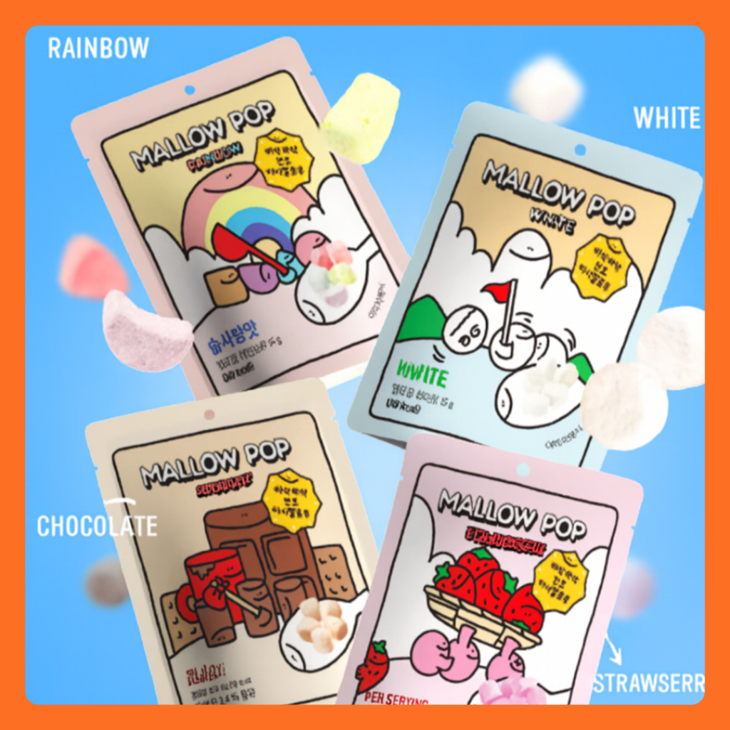 [K-Food] MALLOW POP / มาร์ชแมลโลว์แห้ง / ของว่างกรอบ