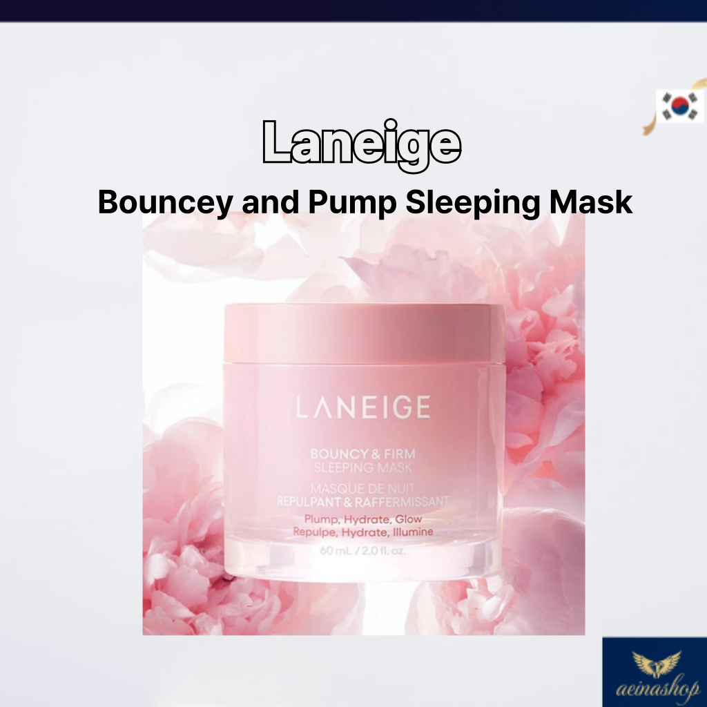 Laneige Bouncy and Pump Sleeping Mask 60ml Anti-Aging Elastic Sleep Pack