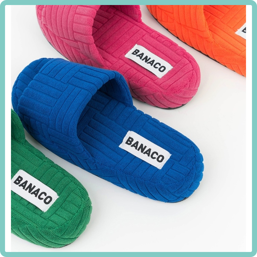 BANACO / Vivid Terry Room Slipper / 6 สี / M & L Sizes