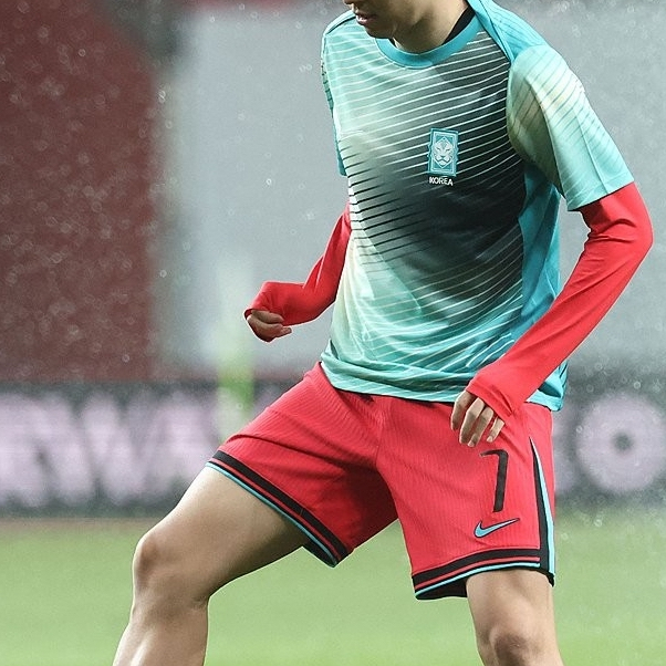 🇰🇷 สมาคมฟุตบอลเกาหลี KFA | จับคู่ชุดฝึกซ้อมทีมชาติวอร์มอัพ Son Heung-min Lee Kang-in Hwang Hee-chan 