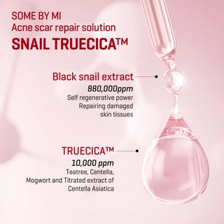 SOME BY MI Snail Truecica Miracle Repair Serum [50ml], เซรั่มดูแลรอยสิว