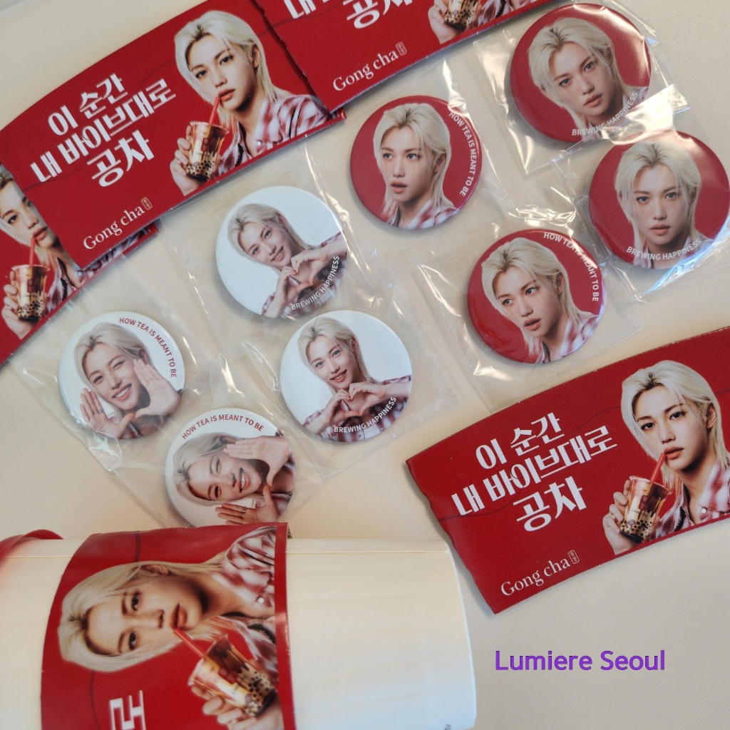 Gong cha  Stray Kids Felix Collaboration