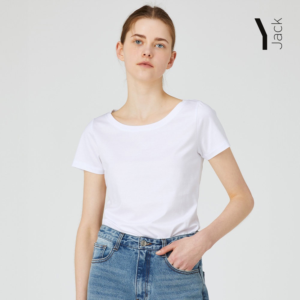 [JACK] คอตักสลิมฟิต (155gsm)