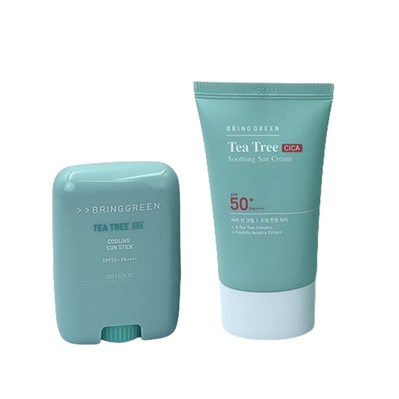 [Bring Green]tea Tree Soothing Sun Cream 50ml / Sun Stick 20g SPF50 PA++++