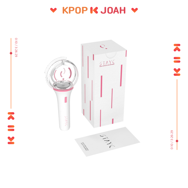 (LIGHT STICK MINI KEYRING) STAYC [STAYC MOVIE CLUB] 2024 FANMEETING OFFICIAL MD (6th Sep.2024)