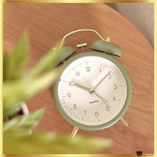นาฬิกาปลุก Kappa Classic Olive Green & Cream White 2 สี