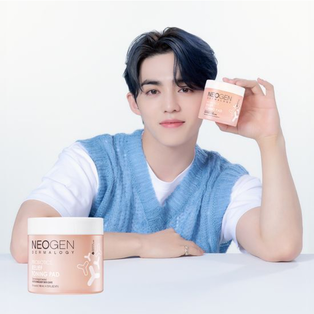 [SEVENTEEN S.Coops PICK] NEOGEN Probiotics Relief Toning Pad 50 แผ่น