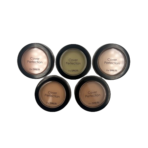 [the SAEM] Cover Perfection Pot Concealer ราคา ถูกที่สุด ดีลบีเคเค