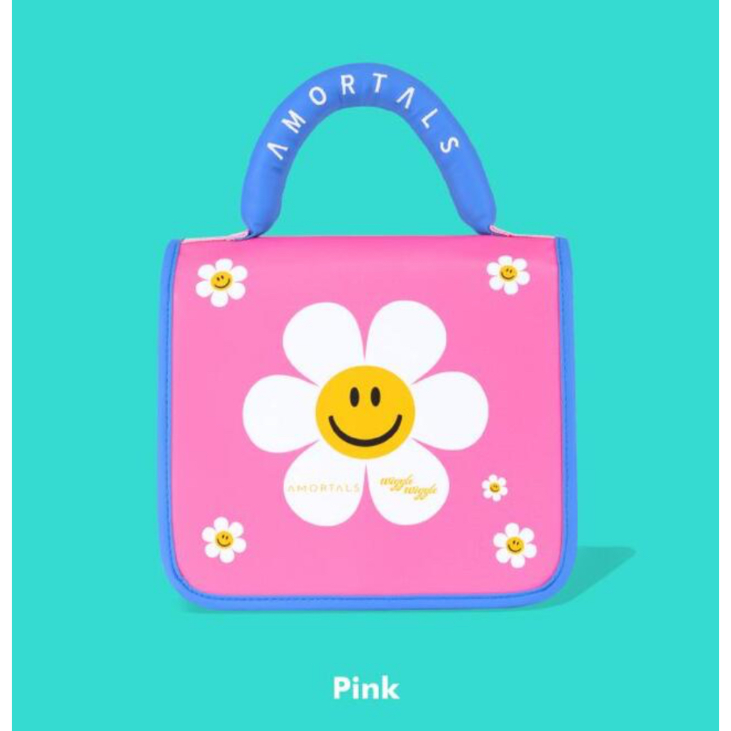 [Wiggle Wiggle] BEAUTY POUCH -สีชมพู