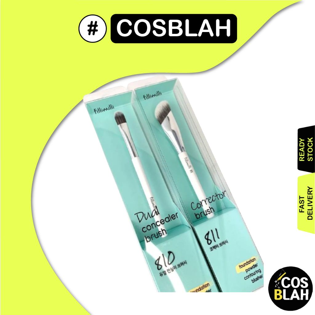 Fillimili Dual Concealer Brush 810 / Corrector Brush 811