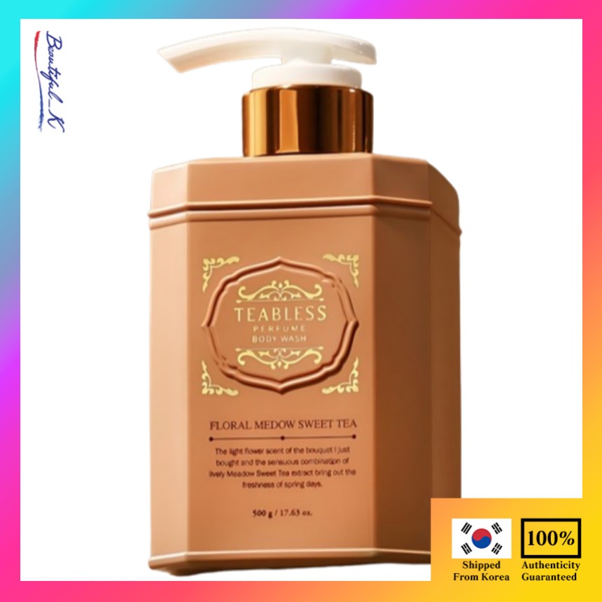 Teabless Body Wash Floral Meadowsweet Tea Perfume 500g _Beautiful_K