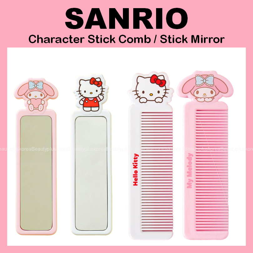 SANRIO [ซานริโอ] หวีติดตัวละคร / กระจกติด (มายเมโลดี้ / คิตตี้) 1053108 1053107 1053105 1053106