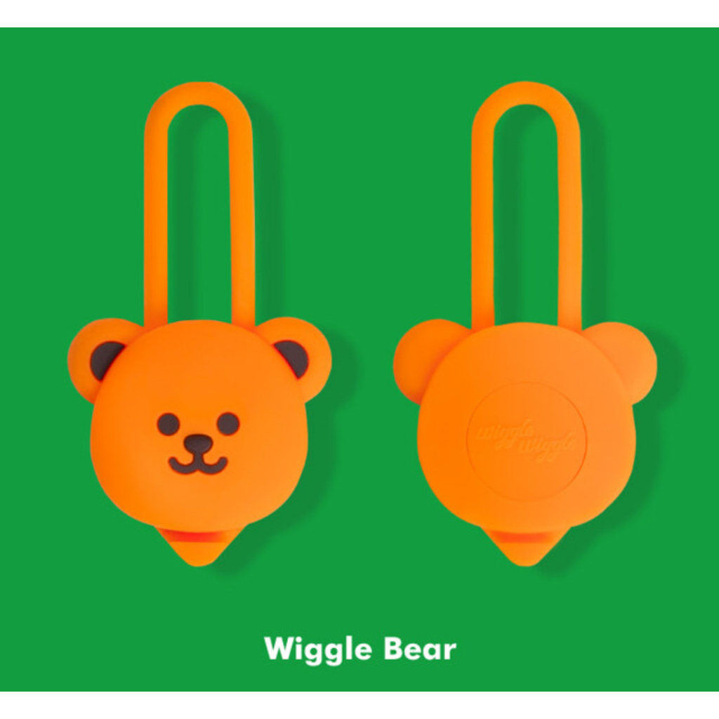 [Wiggle Wiggle] NIGHT SAFETY LED PENDANT - หมีกระดิก