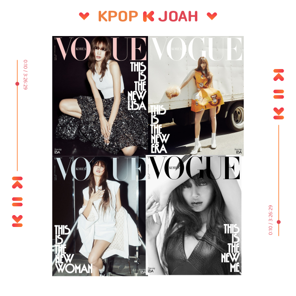 VOGUE KOREA 2024.10 - COVER: LISA (BLACKPINK)  (30th Sep.2024)