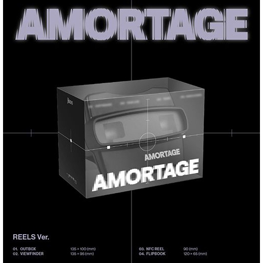 [JISOO] JISOO (BLACKPINK) - MINI ALBUM AMORTAGE (REELS VER)