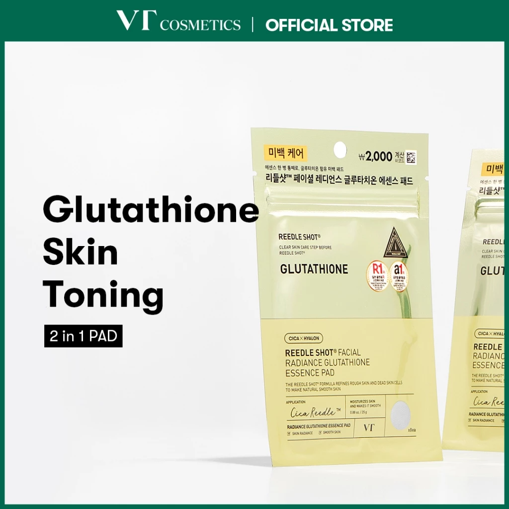 [VT] Reedle Shot Essence Pad 8ea (Glutathion/EGF/Peptide) Soothing Pad & Exfoliaation care [Official Flagship]
