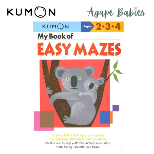 Kumon My Book Of Easy Mazes (2-4 ปี)