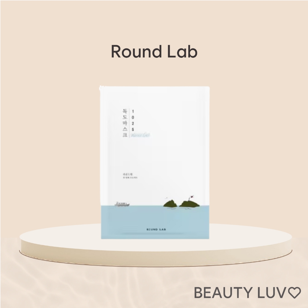[Round Lab] Dokdo 1025 Water Gel Mask Pack 30ml X 10 แผ่น
