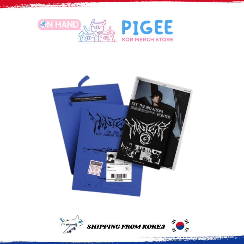 SHINEE KEY – [ HUNTER ] 3RD ALBUM (ARCHIVE Ver.)