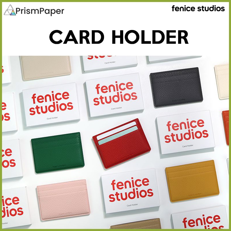 FENICE Card Holder Card Wallet Simple Design Card Pocket made in korea